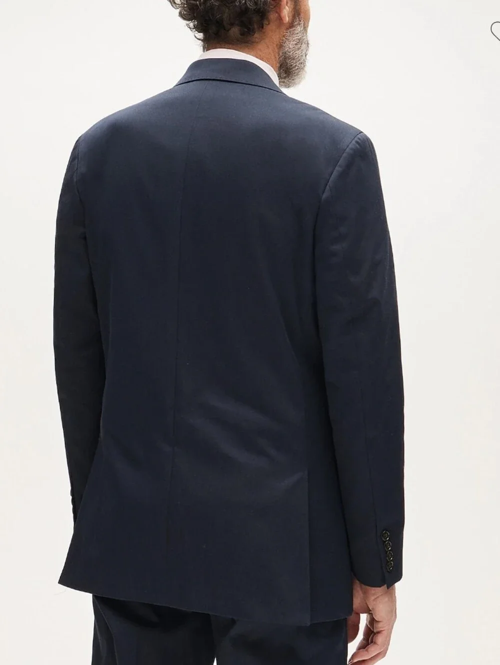 J Crew Ludlow Slim-fit suit jacket in Japanese cotton chino CQ521 Navy Size 42R
